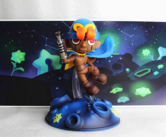 Geno Frame Geno Resin Statue – Cute Monster Props