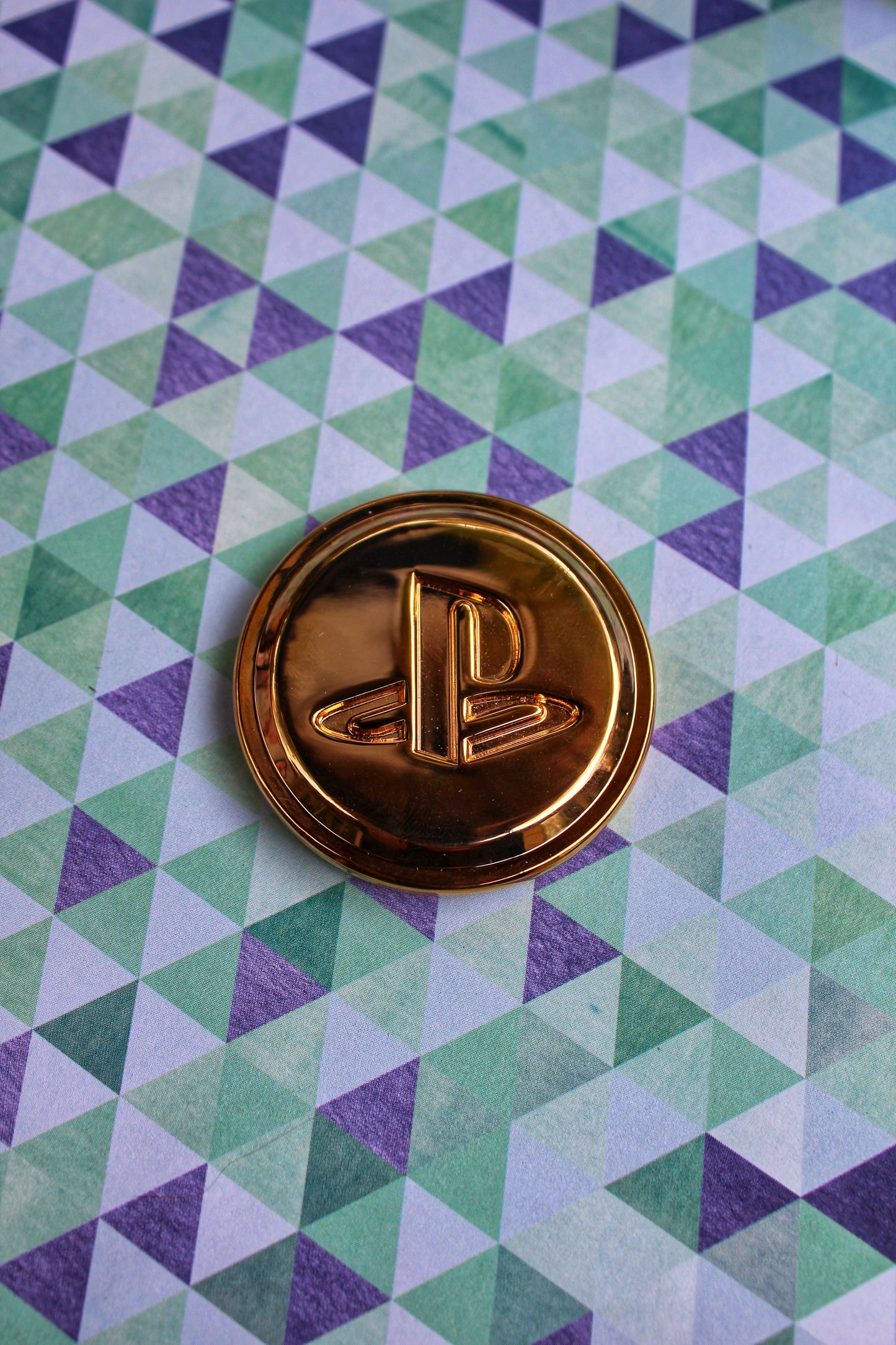 Astro Bot Gold Challenge Coin