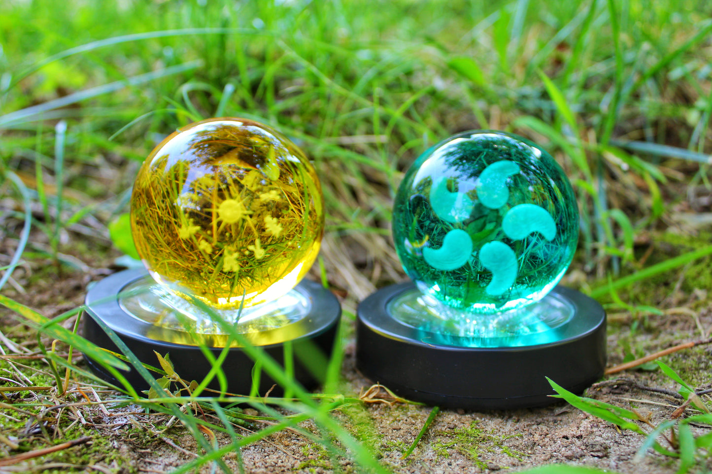 Light of Blessing & Sages Will Bundle - Zelda TotK Glass Sculptures